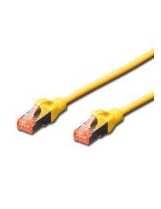 PATCH S/FTP CAT.6 LSHF GIALLO 0.5M 2