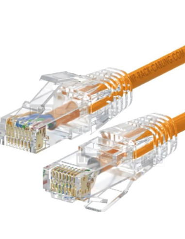 PATCH U/UTP CAT.6A LSHF ARANCIO 2M