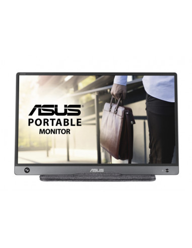 ASUS MB16AH Monitor PC 39,6 cm (15.6") 1920 x 1080 Pixel Full HD Nero, Grigio