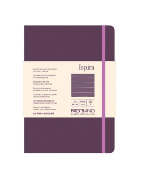 FG96 ISPIRA SOFT A5 LINES PURPLE