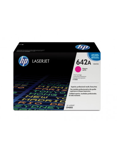 HP 642A Magenta Original LaserJet Toner Cartridge cartuccia toner 1 pz Originale