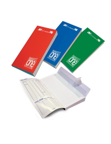 BLOCCO 30 BUSTE ONE COLOR S/FIN