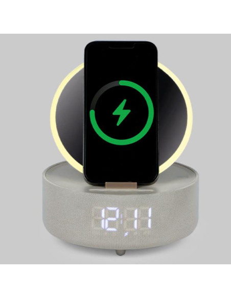 SPEAKER SPECCHIO/LAMPADA/OROL.BEIGE DUDUU MAKE UP BEIGE 15W PC/SMARTPH