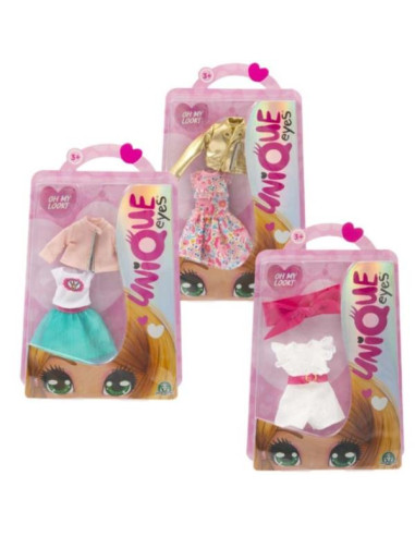 UNIQUE EYES BLISTER OUTFIT 3ASST