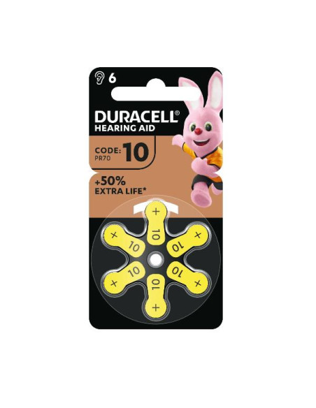 DURACELL EASYTAB 10 ACUSTICA GIALLA
