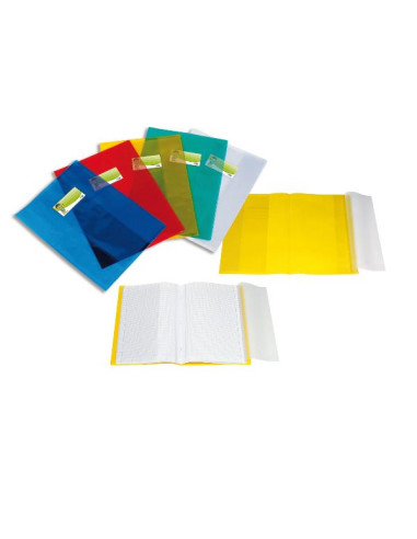 COVER MAXI A4 PP LISCIO VERDE