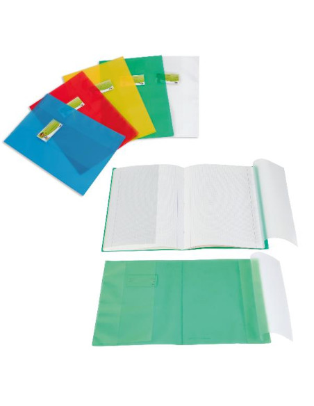 COVER MAXI  A4 PP BUCCIA NEUTRO