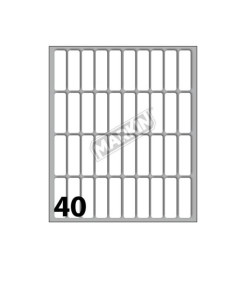 CF 400 ETICHETT 34X10MM