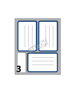 CONF. 10 BUSTE ETIC. 58 83X53 RIGHE
