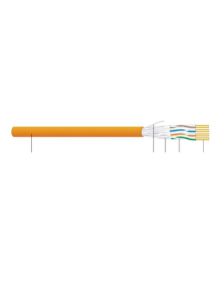 CAVO U/FTP CAT.6A CCA ARANCIO 500M