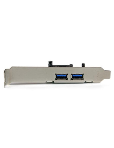 StarTech.com Adattatore scheda SuperSpeed USB 3.0 con 2 porte PCI Express (PCIe) con UASP - Alimentazione SATA