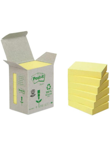 CF6POSTIT 51X38 RICICL GIALLO LI
