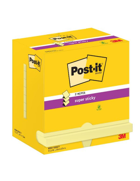 CF12 POST-IT-Z NOTE GIALLO 76X127