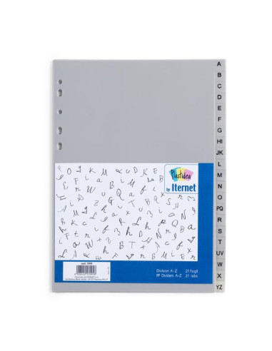DIVISOR PP ALFABETICI A-Z  21TASTI