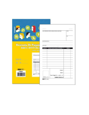 CF5 RICEVUTA B B  25X2 AUTORIC.
