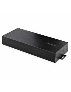 StarTech.com Hub USB Industriale 5Gbps a 16 porte con adattatore di alimentazione, enclosure in metallo, montabile, protezione E 2