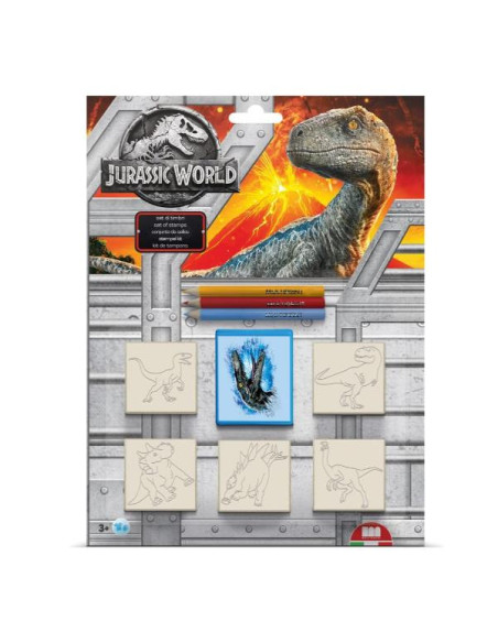 BISTER 5 TIMBRI - JURASSIC WORLD