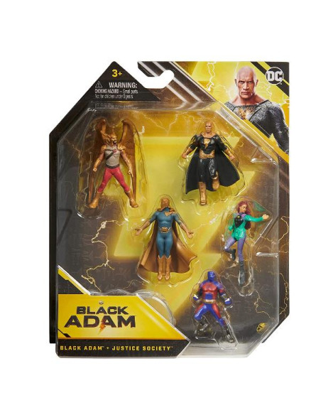BLACK ADAM GIFT SET PERSONAGGI 5 CM