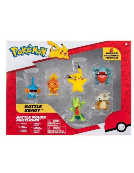 PKMN - PACK DLX 6 PERSONAGGI ASST2