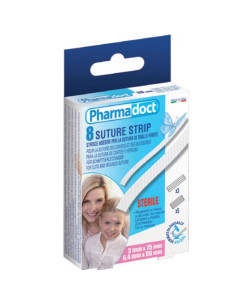 CF8 STRIP SUTURA - STERILI