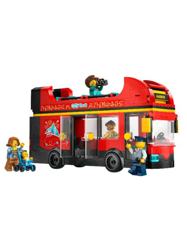 AUTOBUS TURISTICO ROSSO A DUE PIANI
