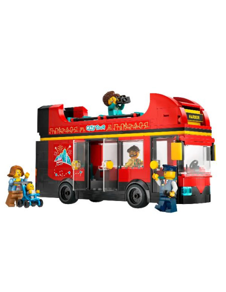 AUTOBUS TURISTICO ROSSO A DUE PIANI