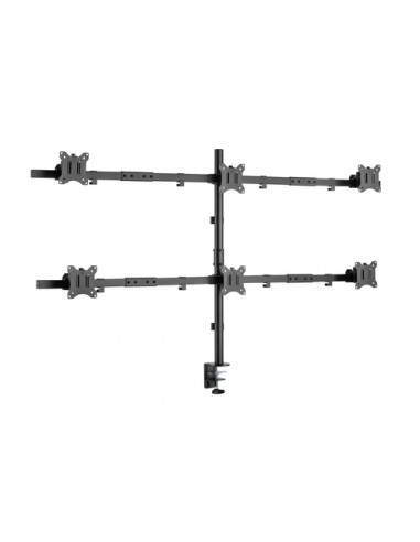 Equip Staffa di montaggio da scrivania per 6 monitor articolati da 17"-32”