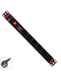 MULTIPRESA 1U 6 PRESE SCHUKO