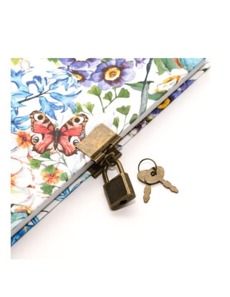 SECRET NOTEBOOK PIGNA NATUREFLOWERS