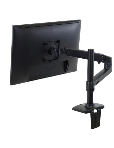 LX DESK LCD ARM TALL MATTE BLACK