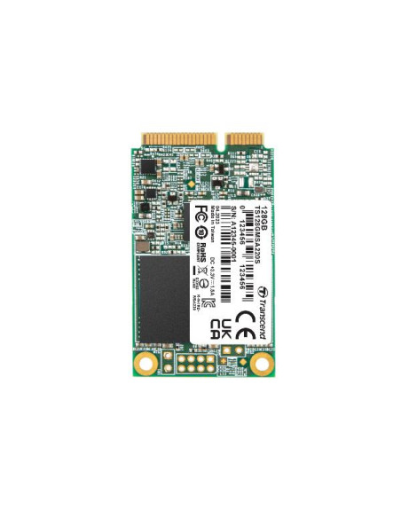 128GB, MSATA SSD, SATA3, 3D NAND