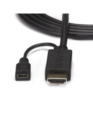 StarTech.com Cavo Convertitore attivo HDMI a VGA - Adattatore HDMI a VGA M/M - 1920x1200 / 1080p da 1,8m