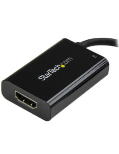 StarTech.com Adattatore video USB-C a HDMI con Power Delivery - 60 Watt - Nero 2