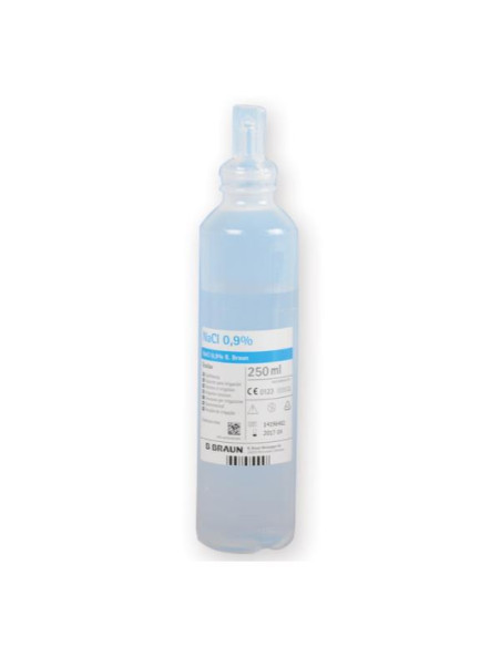 SOLUZ SALINA B-BRAUN ECOLAV 250 ML