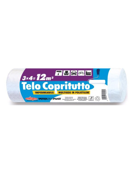 ROTOLO TELO COPRITUTTO 3X4 - NEUTRO