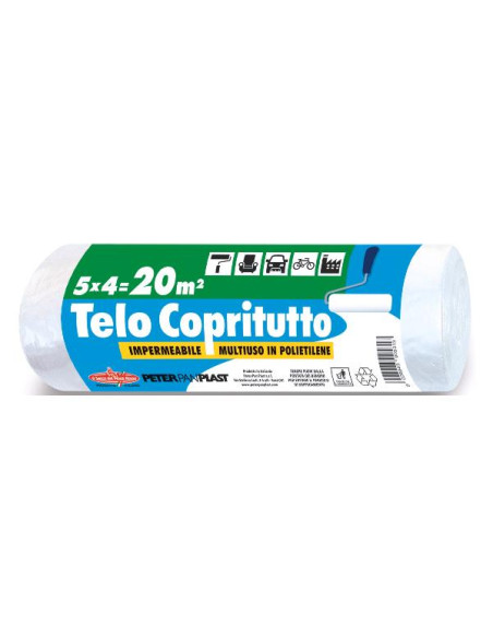 ROTOLO TELO COPRITUTTO 4X5 - NEUTRO
