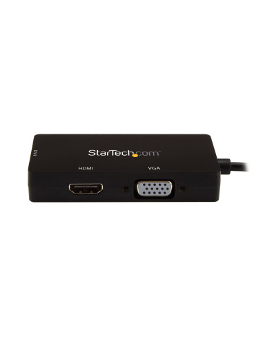 StarTech.com Adattatore Multiporta USB-C - Scheda Grafica Esterna 3 in 1 USB Tipo-C a HDMI, DVI o VGA