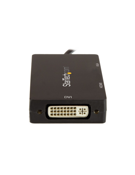 StarTech.com Adattatore Multiporta USB-C - Scheda Grafica Esterna 3 in 1 USB Tipo-C a HDMI, DVI o VGA