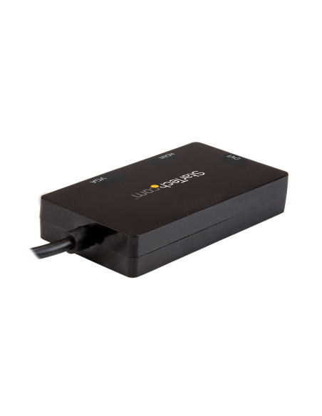 StarTech.com Adattatore Multiporta USB-C - Scheda Grafica Esterna 3 in 1 USB Tipo-C a HDMI, DVI o VGA