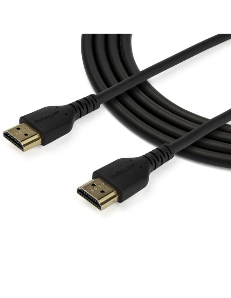 StarTech.com Cavo HDMI 2.0 certificato Premium da 1m - Cavo video HDMI con Ethernet ad alta velocità - UHD 4K 60Hz HDR - Cavo H