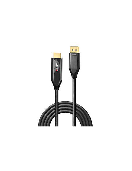 Lindy 40932 cavo e adattatore video 3 m DisplayPort HDMI Nero