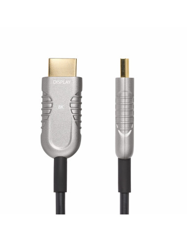 StarTech.com Cavo Ottico HDMI 2.1 Ibrido Attivo (AOC) da 15,2m, CMP, Classe Plenum, Cavo in fibra ottica 8K Ultra High Speed HDM