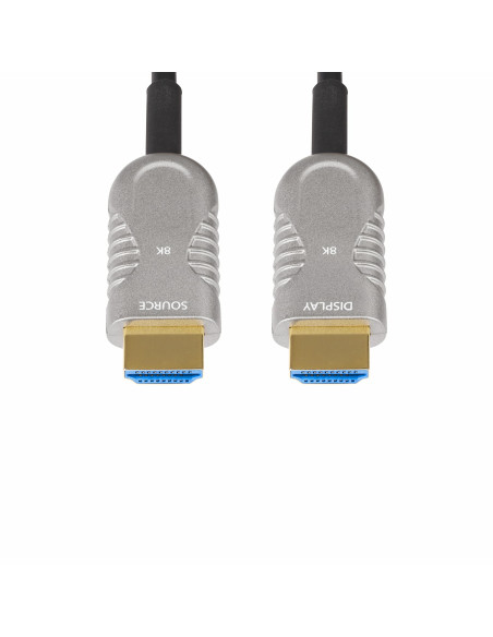 StarTech.com Cavo Ottico HDMI 2.1 Ibrido Attivo (AOC) da 15,2m, CMP, Classe Plenum, Cavo in fibra ottica 8K Ultra High Speed HDM