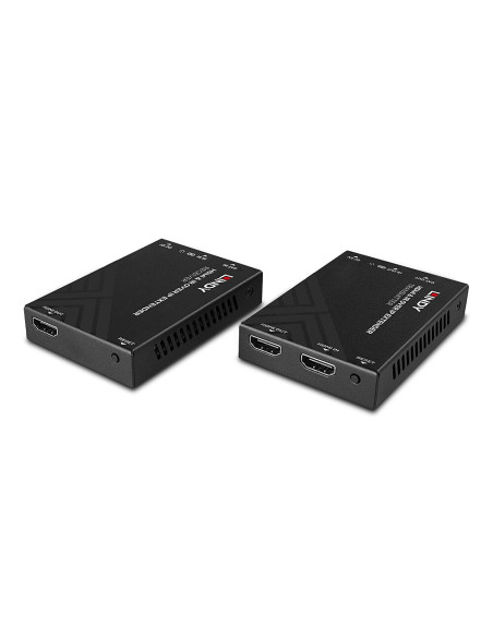 Lindy 38398 moltiplicatore AV Trasmettitore e ricevitore AV Nero