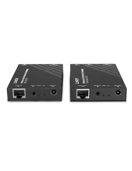 Lindy 38398 moltiplicatore AV Trasmettitore e ricevitore AV Nero