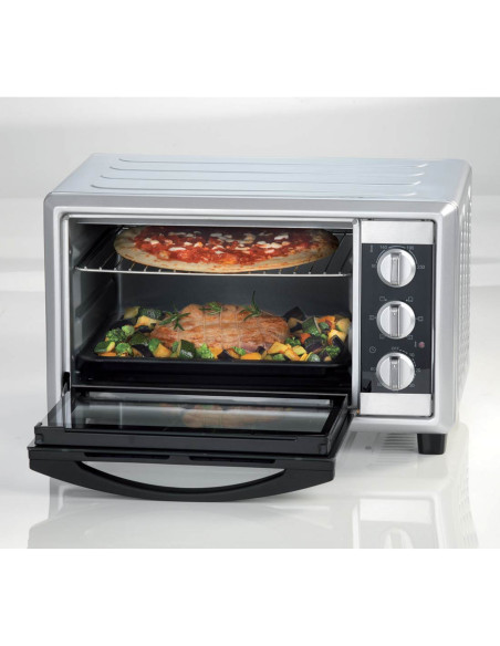 Ariete 985 Forno Elettrico Ventilato 30 litri - Bon Cuisine 300 - Doppio vetro - Temperatura max 230° - 1500 Watt - 6 posizioni