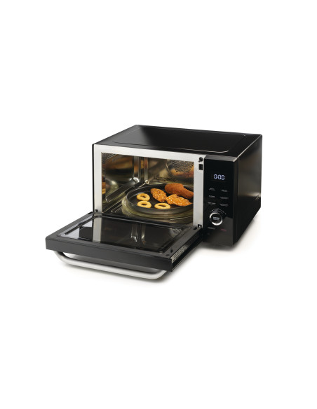 Hisense H30MOBS10HC forno a microonde Nero Microonde combinato Superficie piana 30 L 1000 W