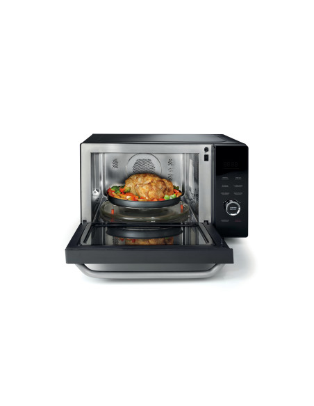 Hisense H30MOBS10HC forno a microonde Nero Microonde combinato Superficie piana 30 L 1000 W