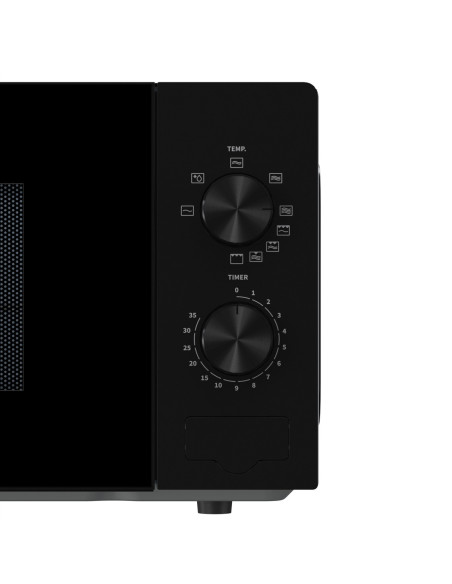 Hisense H20MOBP1G forno a microonde Nero Microonde con grill Superficie piana 20 L 700 W