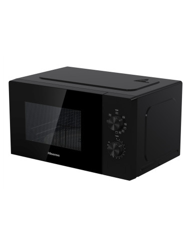 Hisense H20MOBP1G forno a microonde Nero Microonde con grill Superficie piana 20 L 700 W